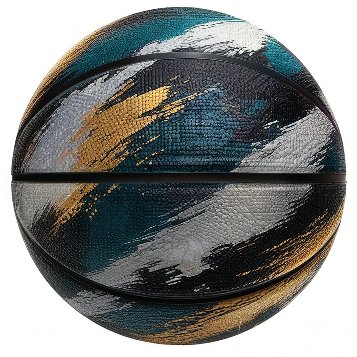 Pallone da basket multicolore per uso indoor/outdoor