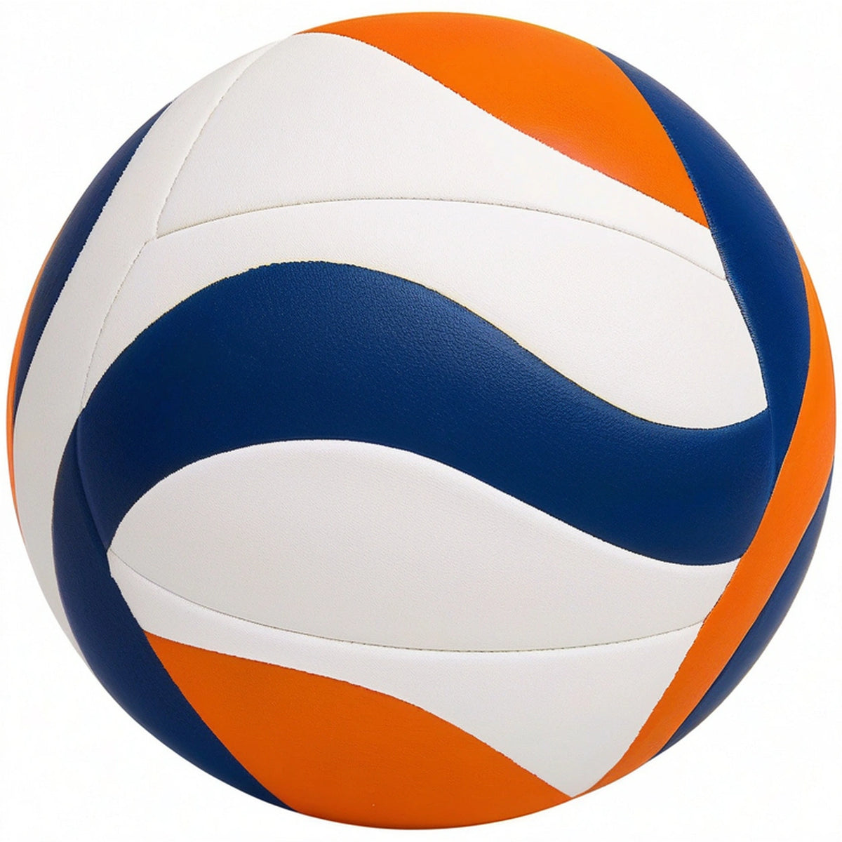 Pallone da Pallavolo Arancione, Blu e Bianco per Adulti