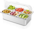 Contenitori spezie, 53 x 33 x 28 cm, 1,7 litri, 53 cm, Argento, acciaio inox, vano contenitore