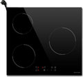 NOXTON, Piano cottura a induzione, 60 cm, 3500 W, 21 cm, Nero, timer, spegnimento automatico