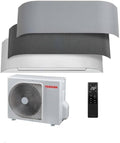 Toshiba, Condizionatore, R32, 16000 btu, Grigio, Wi-Fi, motore inverter