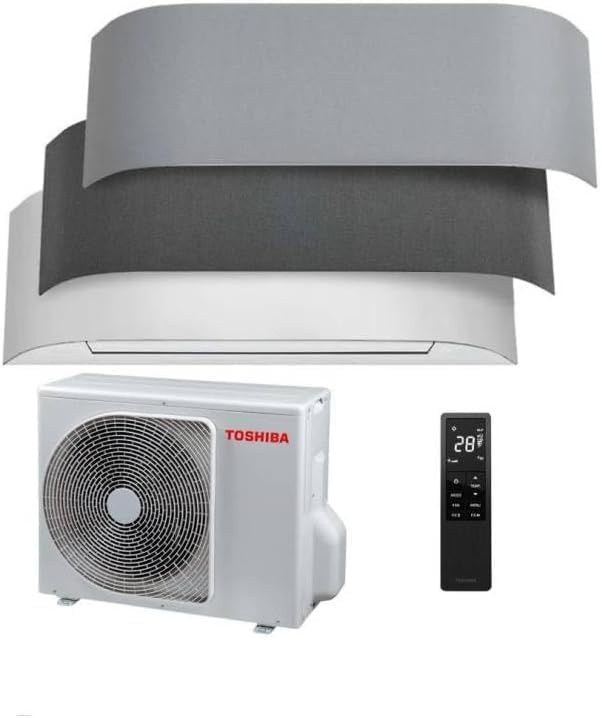 Toshiba, Condizionatore, R32, 16000 btu, Grigio, Wi-Fi, motore inverter