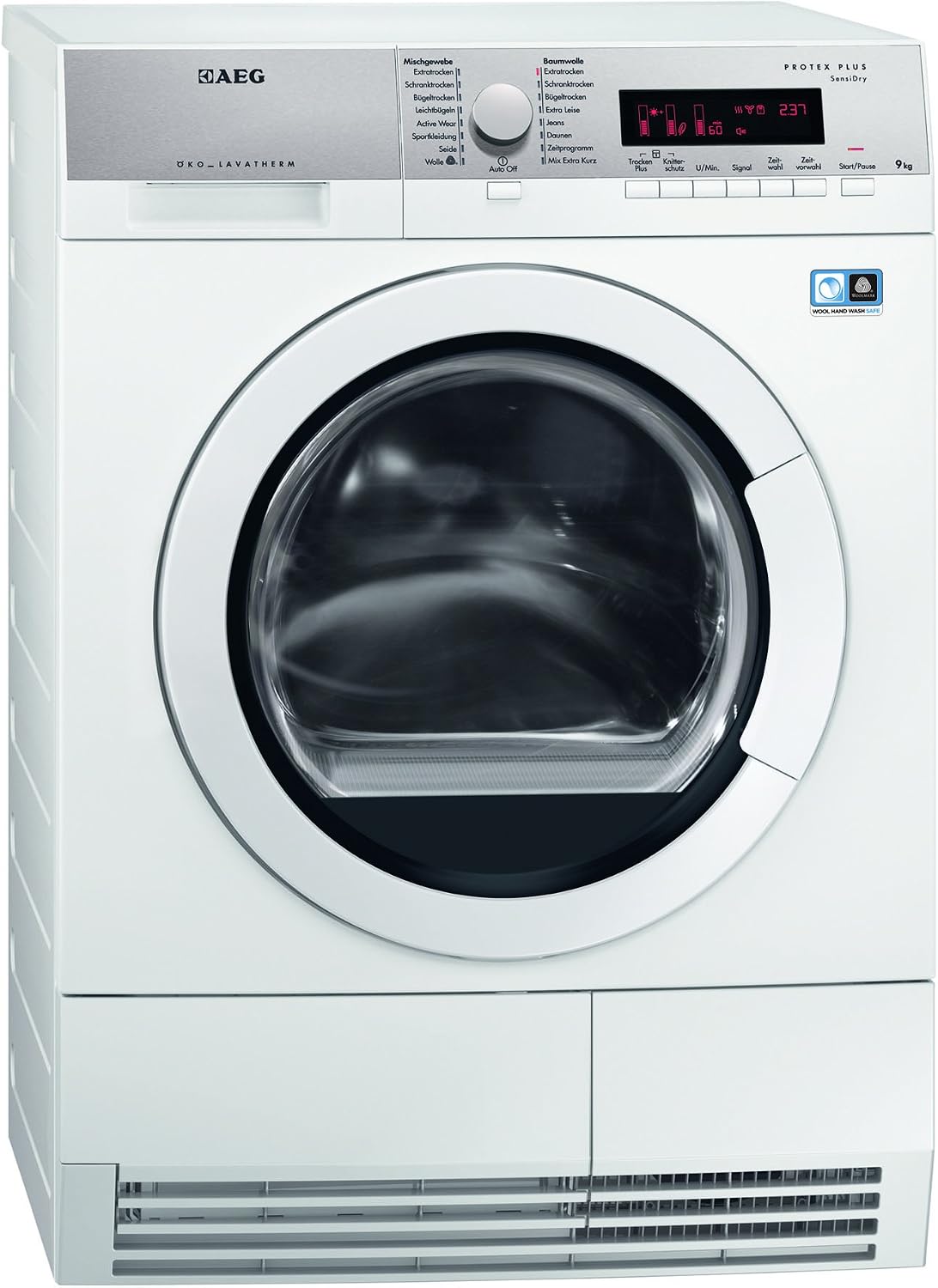 AEG, Asciugatrice, T86594EIH, 9 kg, Bianco, motore inverter, pompa di calore