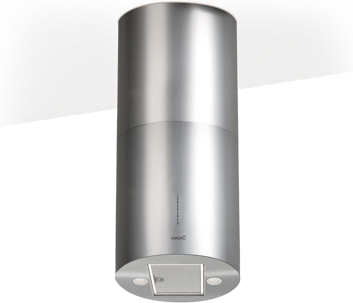 Cappa aspirante, CATA, 600 m³/h, 800 m³/h, 50 dB, Argento, acciaio inox, illuminazione LED, timer, spegnimento automatico