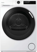 CANDY, Asciugatrice, 10N2BX-S, 10 KG, 108 L, 62 dB, Bianco, acciaio inox, Wi-Fi, motore inverter, pompa di calore