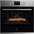 Electrolux, Forno da incasso, KOFFP46X2, 72 Litri, 60 cm, 3490 W, Argento, acciaio inox, illuminazione LED, autopulizia, funzione grill