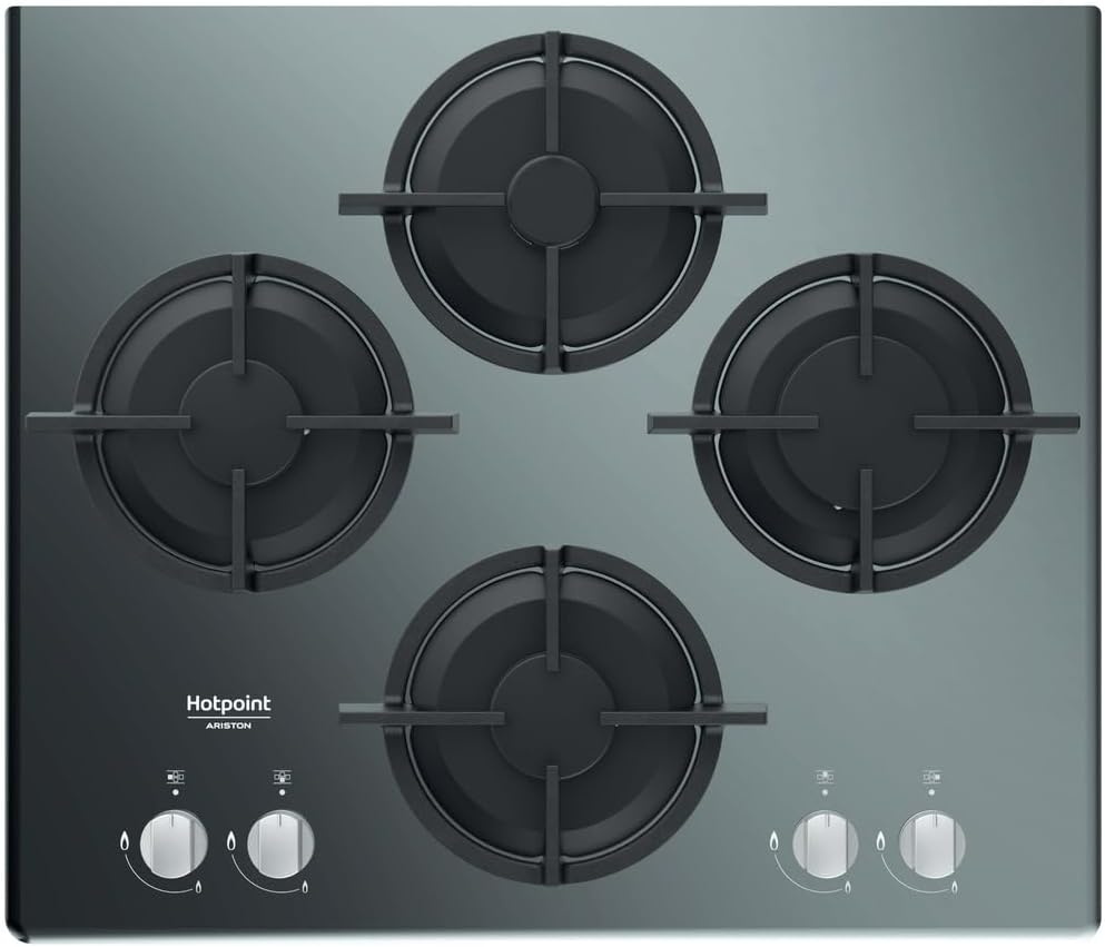 Whirlpool, Piano cottura a gas, 61S/MR, 60 cm, 1000 W, Nero