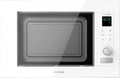 Cecotec, Forno a microonde, 21 litri, 1200 W, Bianco, acciaio inox, timer, funzione grill, 8 funzioni