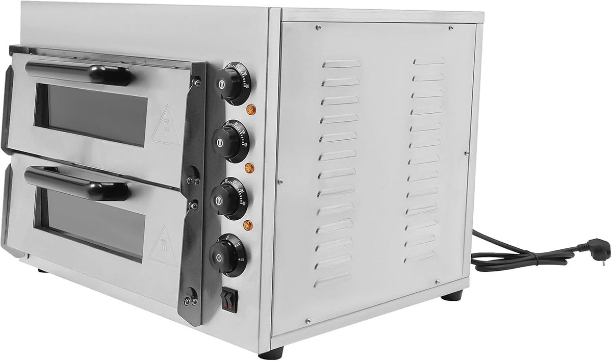 Tavolo, Dofanqing, 3000 W, 50-350 °C, 14 pollici, Nero/Argento, timer
