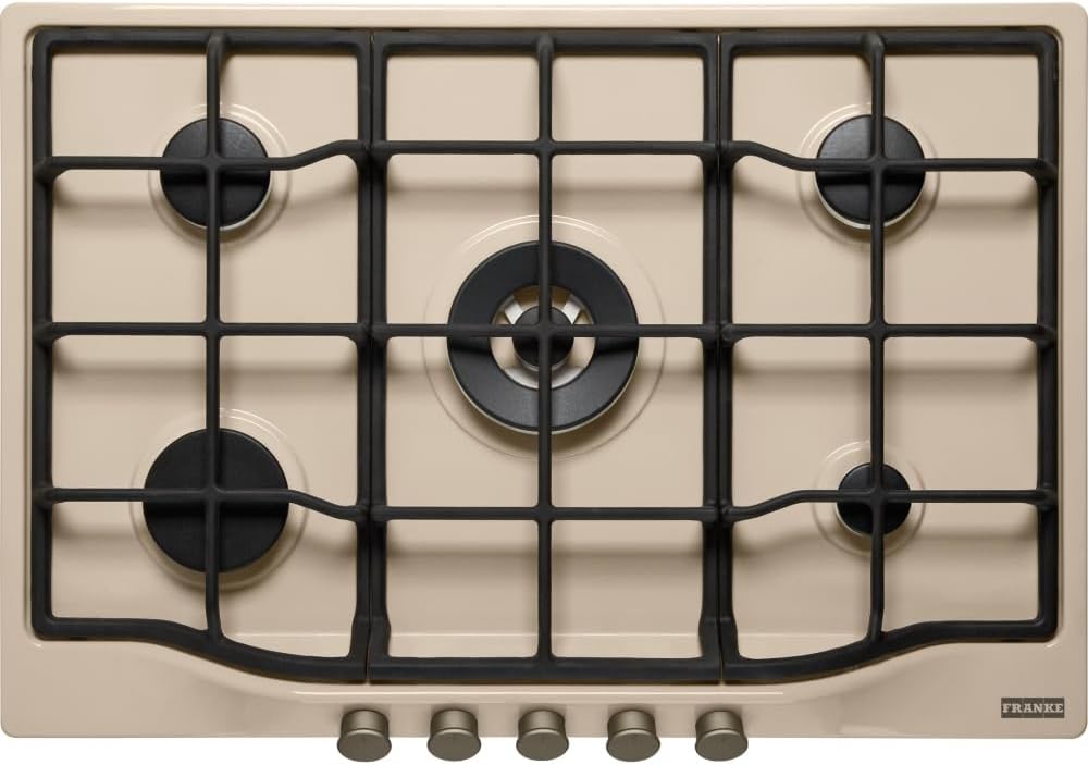 Franke, Piano cottura a gas, 3,80 kW, 240 V, Beige