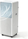 Condizionatore, 14000 BTU, 29 litri, Bianco, illuminazione LED, telecomando