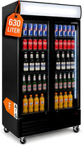GastroHero, Frigorifero, 630 l, 925 x 695 x 1950 mm, 175 W, Nero