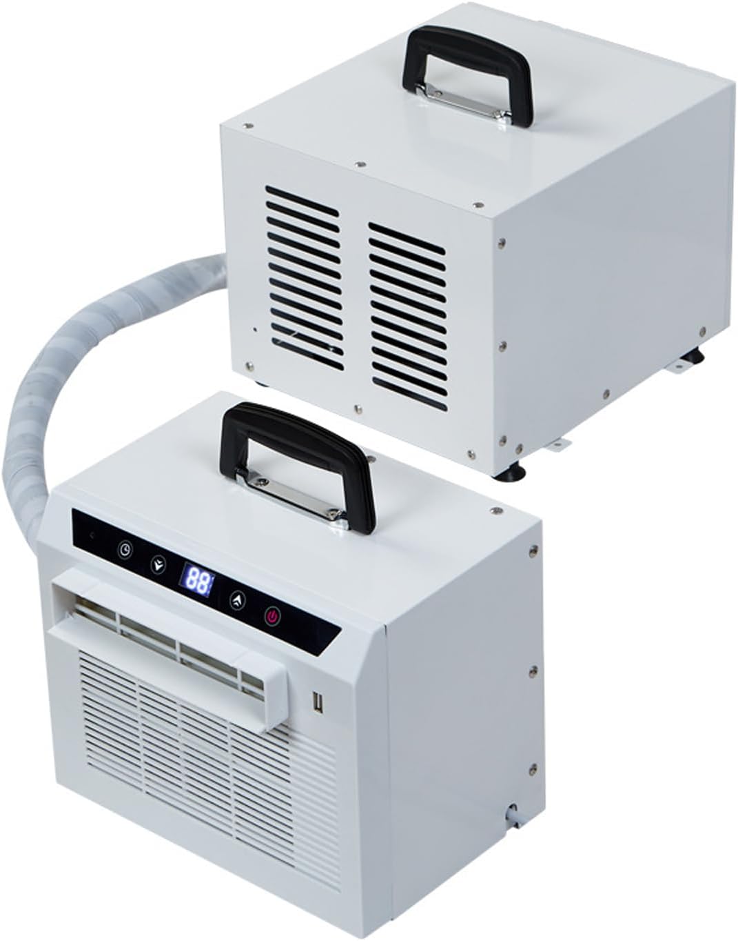 Condizionatore, 3000 BTU, Bianco, telecomando, timer, spegnimento automatico