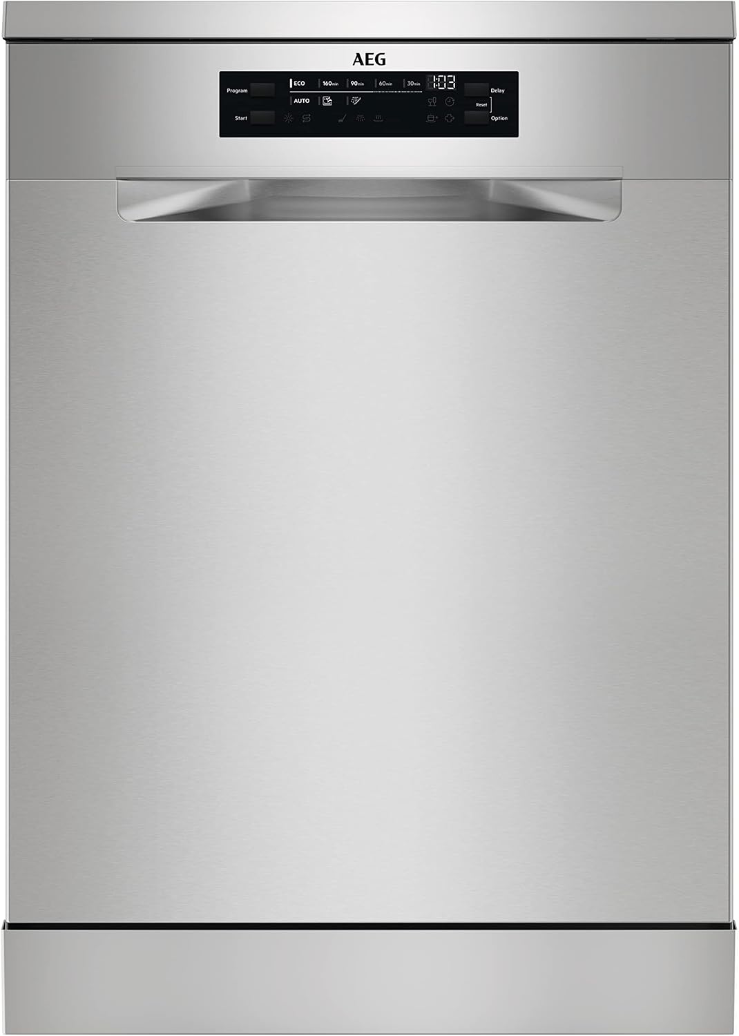 AEG, Lavastoviglie, FFB74917ZM, 60 cm, 44 dB, 69 °C, Argento