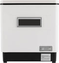 Tavolo, czyuRachel, 60 L, 1500 W, 220 V, Bianco, acciaio inox