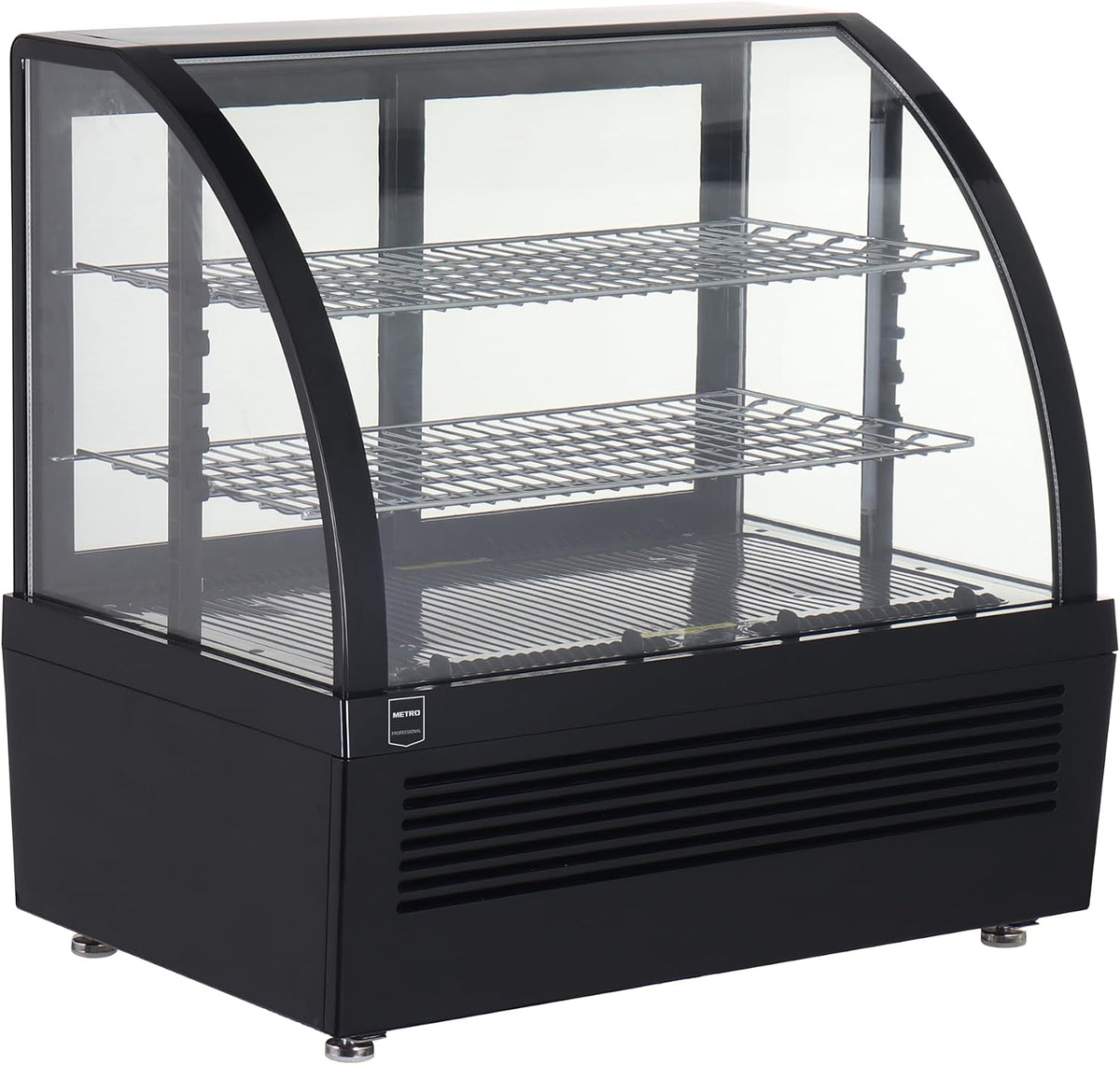 METRO Professional, Vetrine frigorifere, GCV1100, 100 L, 195 W, 70,5 x 47,2 x 68,7 cm, Trasparente, illuminazione LED