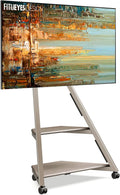 FITUEYES, Smart TV, 100x100 mm, 65 pollici, 40 kg, Nero, 2 in 1
