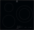 Electrolux, Piano cottura a induzione, LIT60336, 60 cm, 3,7 kW, 590 mm, Nero, vano contenitore, timer