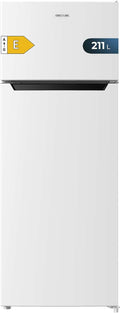Cecotec, Frigorifero combinato, 143x54 cm, 211 L, 143 cm, Bianco, illuminazione LED