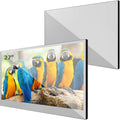 Soulaca, Smart TV, 1080P, 27 pollici, 614 W, 240 V, Nero, illuminazione LED, USB, Bluetooth, Wi-Fi