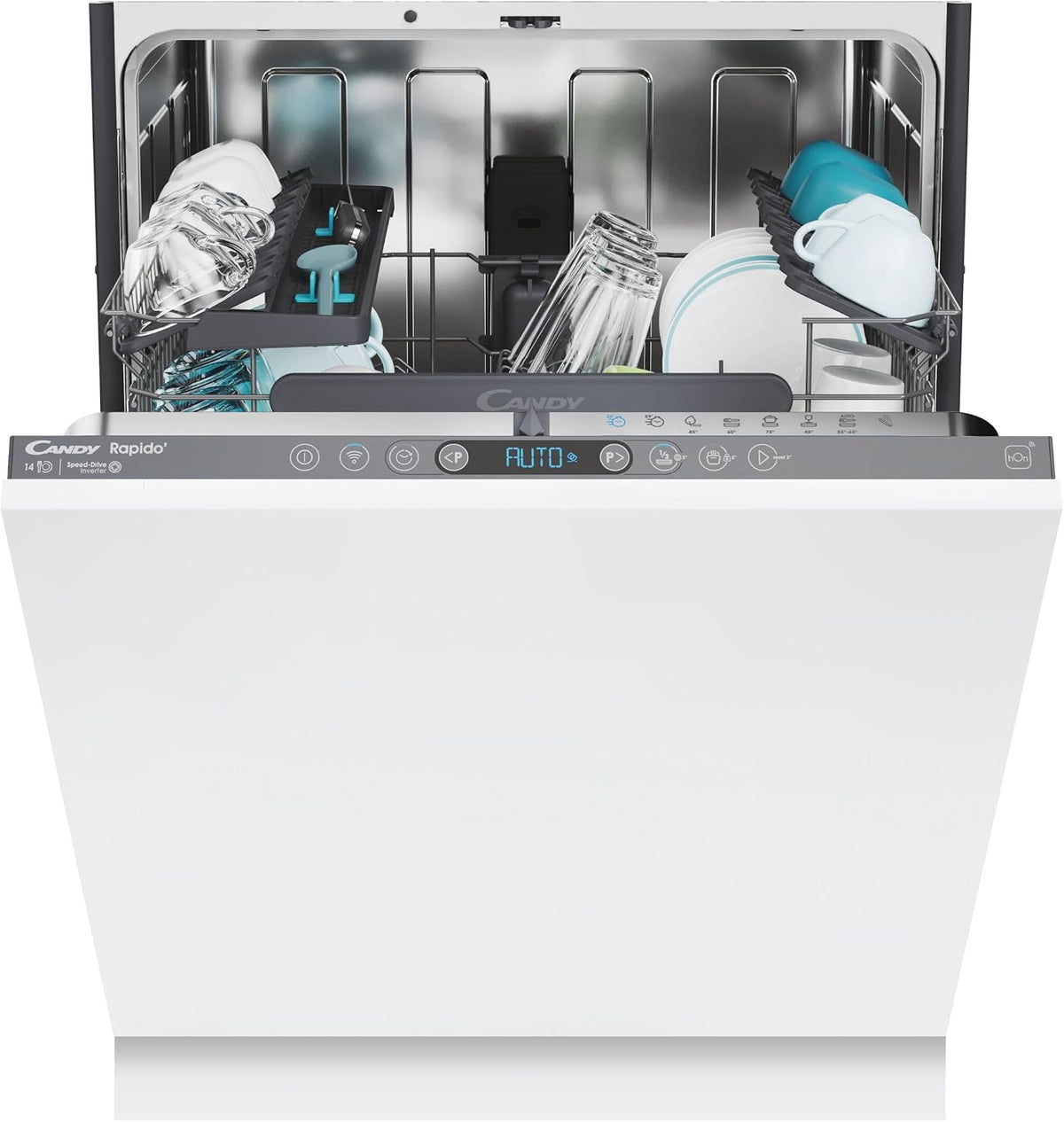 CANDY, Lavastoviglie, CI4C6F0PA, 60 cm, Bianco, Wi-Fi