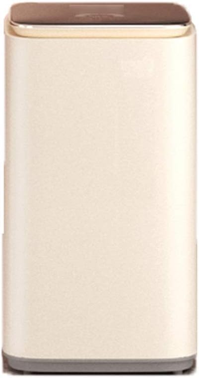 xuejuanshop, Lavatrice, 280 ml, 3 kg, 220 V, Bianco, acciaio inox, illuminazione LED