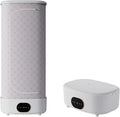 WCXTY, Asciugatrice, 52,5 × 37,5 × 20 cm, 900 W, 85°C, Bianco, struttura pieghevole, illuminazione LED, telecomando, funzionamento senza fili