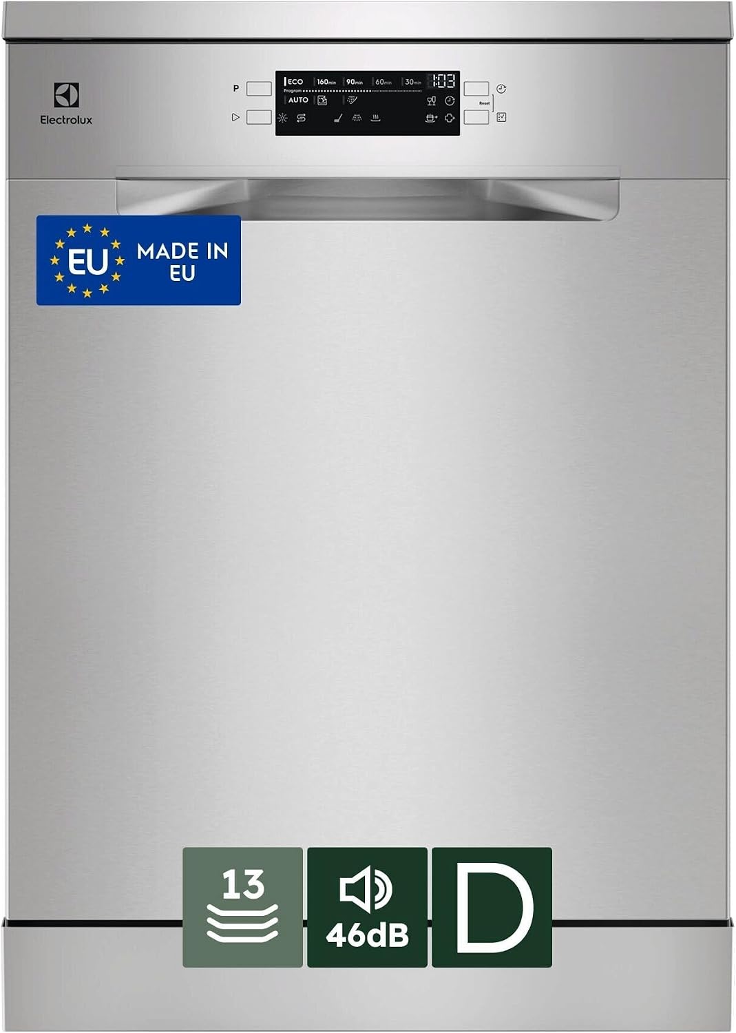 Lavastoviglie, ESA47300SX, Electrolux, 60 cm, Argento, acciaio inox