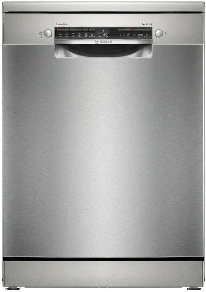 Bosch, Lavastoviglie, SMS4HMI10E, 60 cm, 845x600x600 mm, 50 °C, Argento, Wi-Fi
