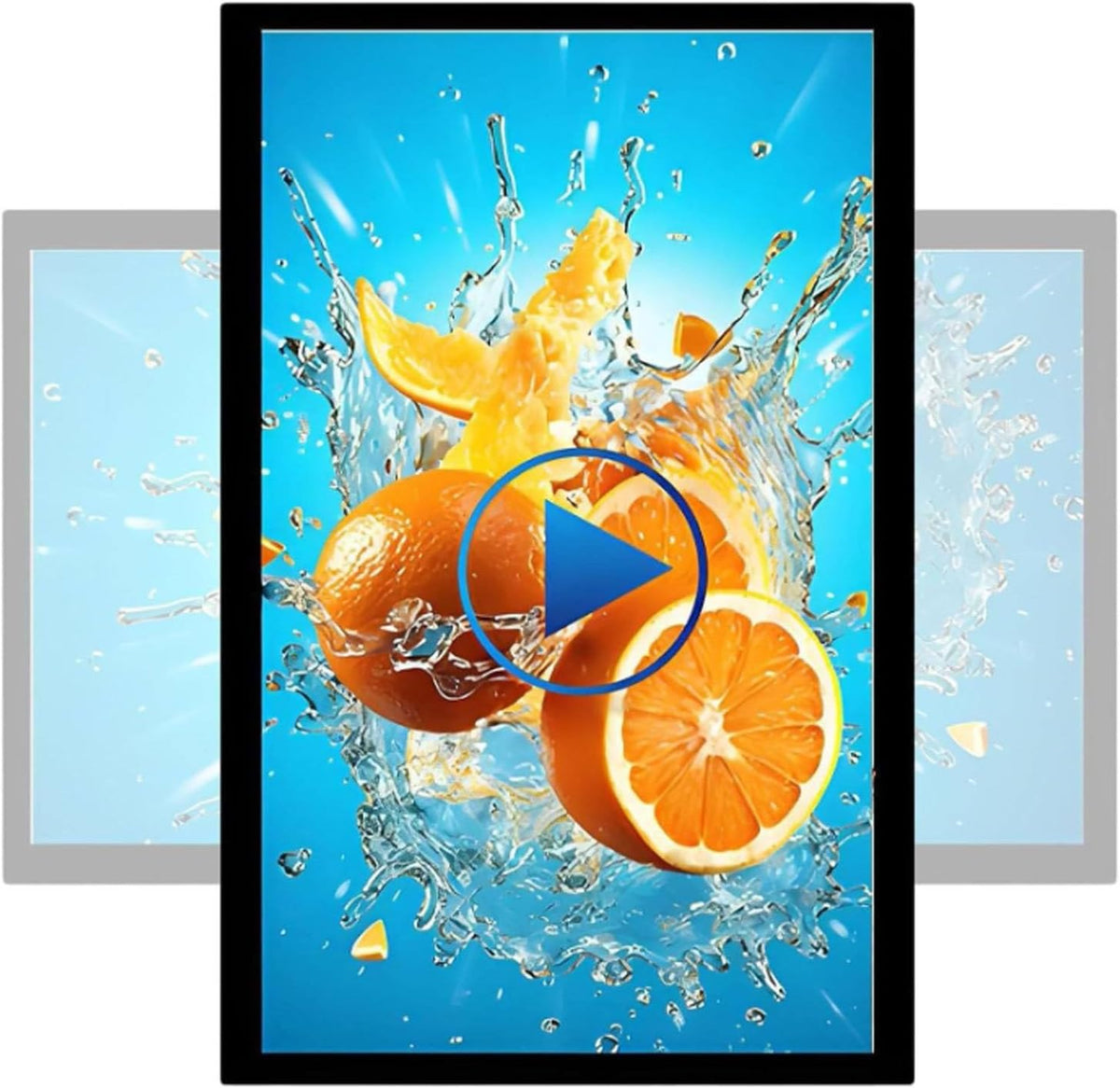 Display grafici LCD, 43 pollici, 48,8 m, 47 cm, Nero, alluminio, illuminazione LED, USB, Wi-Fi, telecomando, funzionamento senza fili
