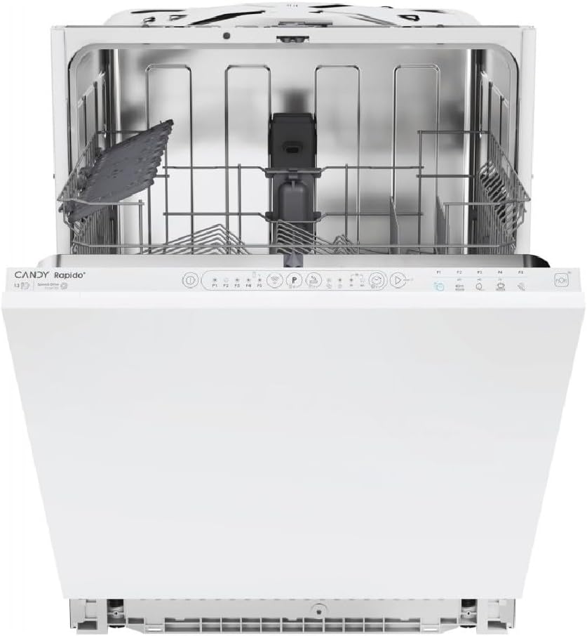 CANDY, Lavastoviglie, 3E7L0W, 60 cm, 47 dB, 10,9 L, Bianco