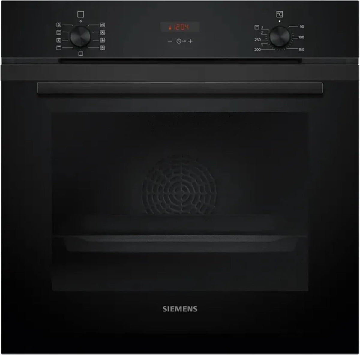 SIEMENS, Forno da incasso, HB234ABB3, 71 litri, 56,8 cm, 55 cm, Nero, illuminazione LED, autopulizia, funzione grill