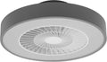 OSRAM, Ventilatori da soffitto con lampada, 60 x 60 cm, Grigio, illuminazione LED, Wi-Fi, telecomando