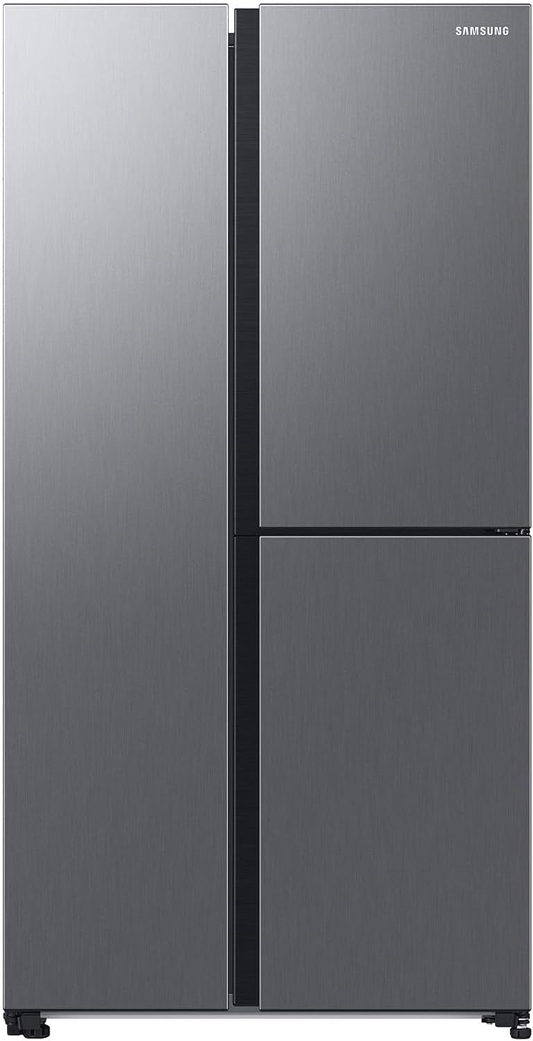 Samsung, Frigorifero, RH69CG892DS9EF, 91,2 x 178 x 71,6 cm, 634 L, 117 kg, Argento, Wi-Fi, No Frost, motore inverter