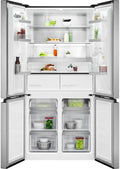 AEG, Frigorifero, RMB952E6VU, 1,90 m, Argento, alluminio, illuminazione LED, No Frost