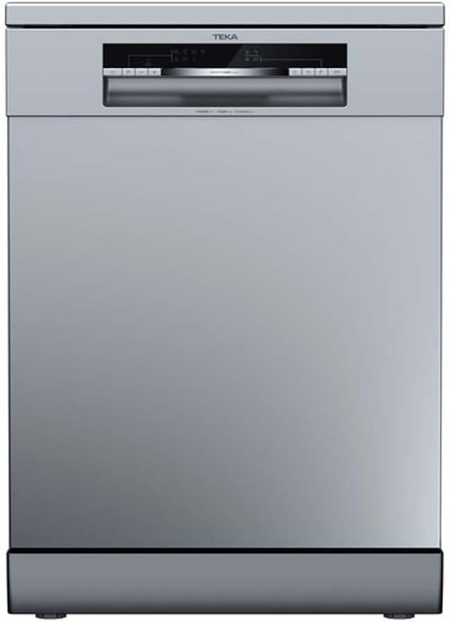Teka, Lavastoviglie, 84,5 x 59,8 x 60 cm, 60 cm, Nero, acciaio inox
