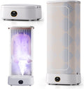 Naturalpowev, Asciugatrice, 1000 W, 1310 mm, 51,5 pollici, Bianco, struttura pieghevole, telecomando, timer