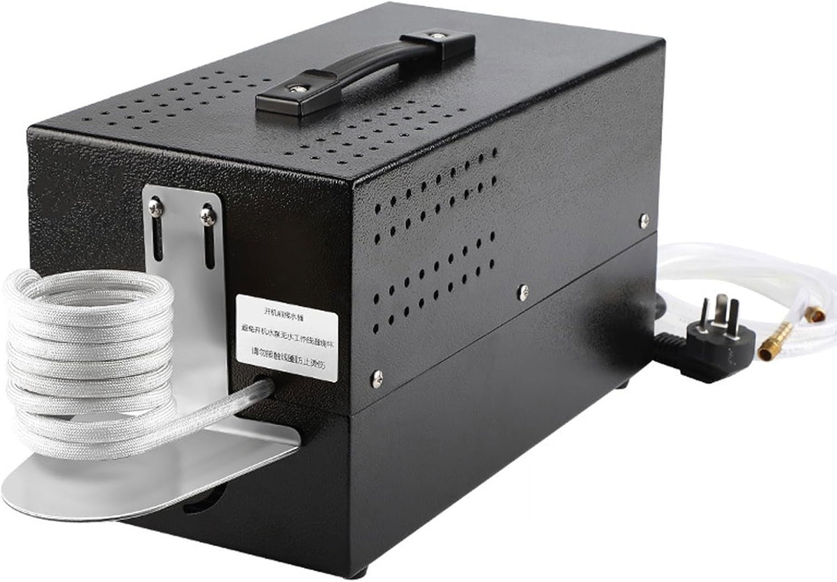 Tavolo, 1300 W, 3 cm, Nero/Argento