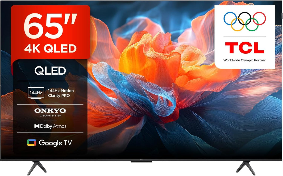 TCL, Smart TV, 65T8C, Nero