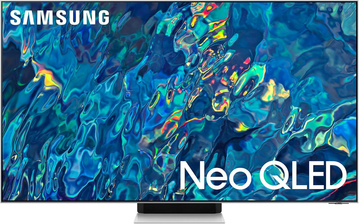 Smart TV, QE55QN95BAT, Amazon Renewed, Argento, illuminazione LED