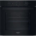 Hotpoint, Forno da incasso, 71 L, 1 m, Nero/Argento, acciaio inox, illuminazione LED, Wi-Fi, timer, autopulizia, funzione grill