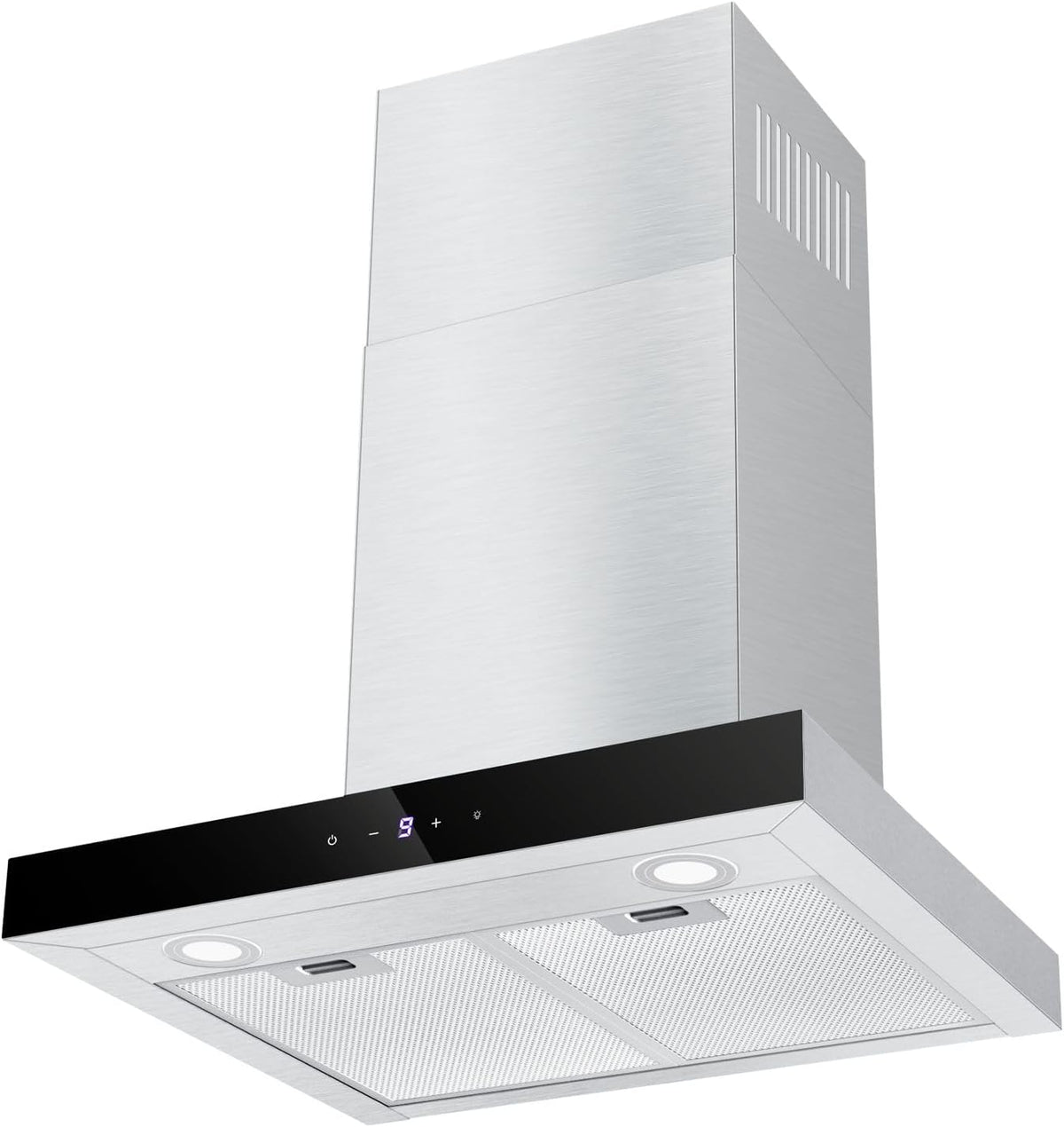 Cappa aspirante, TopStrong, 60 cm, 700 m³/h, 2 W, Argento, acciaio inox, illuminazione LED