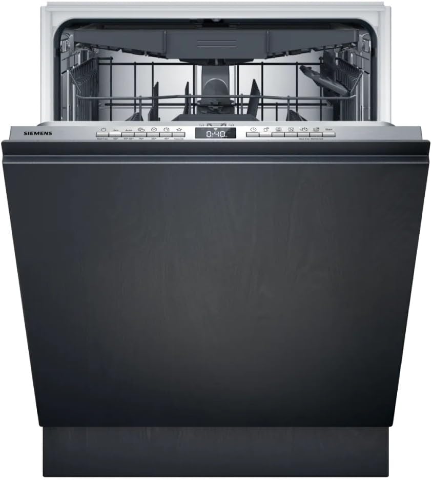 SIEMENS, Lavastoviglie, SN63HX16CE, 50 °C, Argento