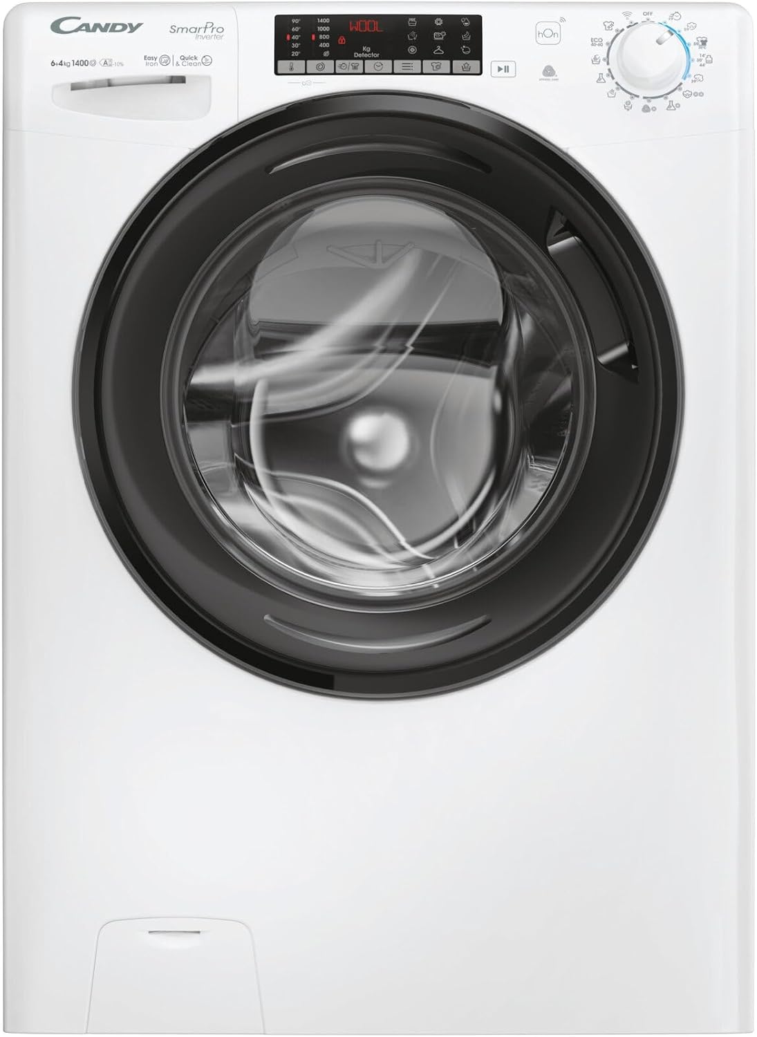 CANDY, Lavasciuga, CSOW44644TWMB6-S, 4 Kg, 1400 Giri/min, 40 L, Bianco