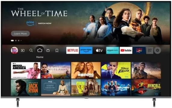 Panasonic, Smart TV, TV-65W95AEG, 65 Pollici, 50 W, Nero, illuminazione LED, Bluetooth, telecomando, funzionamento senza fili