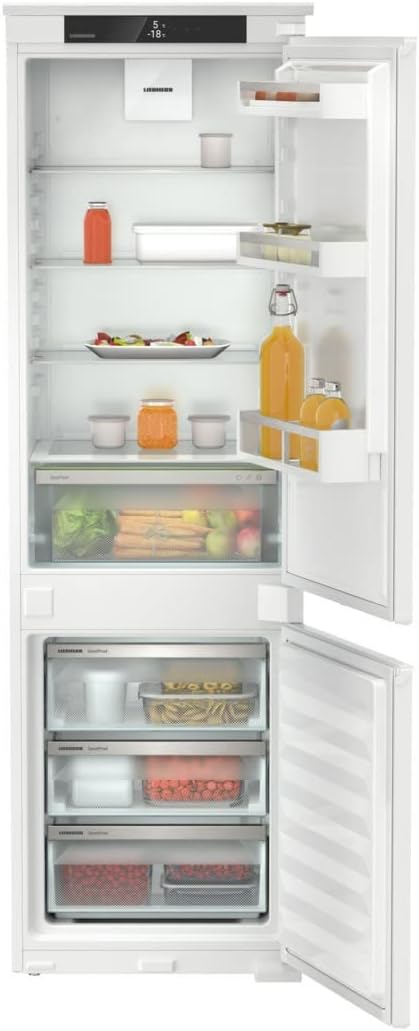 Liebherr, Mini congelatori, 264 L, 34 dB, 6 kg/24h, Nero, motore inverter