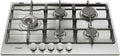 Piano cottura, Whirlpool, 75 cm, 3,5 kW, 60 cm, Argento, acciaio inox