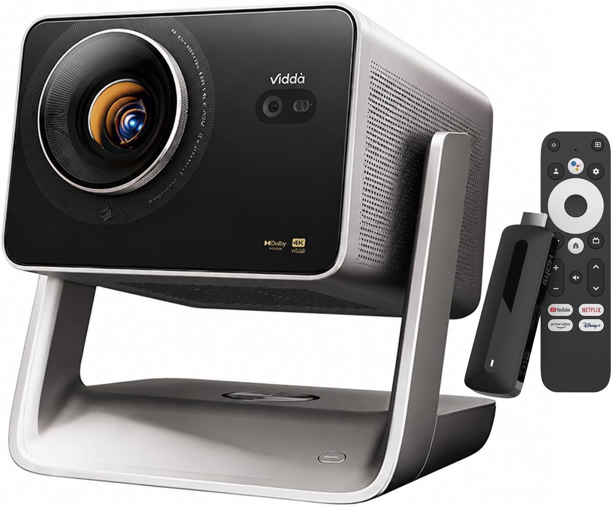 Formovie, Proiettore, 2.0 m, 3.4 m, 20 W, Nero, USB, Bluetooth, Wi-Fi
