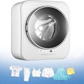 DPLXQPP, Lavatrice, 3 kg, 605x415x650 mm, 55 dB, Bianco, acciaio inox, illuminazione LED, autopulizia, motore inverter
