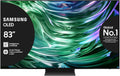 Samsung, Smart TV, QE83S90DAEXZT, 185.1 x 113.4 x 35.9 cm, 83 pollici, Nero, Bluetooth, Wi-Fi, telecomando, funzionamento senza fili